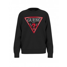 GUESS μπλούζα φούτερ παιδική N73Q10KAUG0-JBLK μαύρο